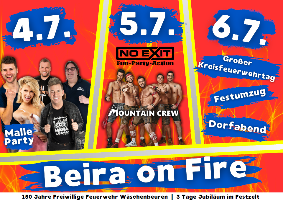 "Beira on Fire" + Kreisfeuerwehrtag